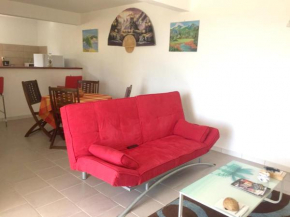 Maison d'une chambre avec vue sur la mer balcon amenage et wifi a Sainte Marie